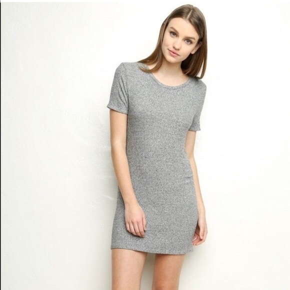 Brandy Melville Dresses | Brandy Melville Body Con Dress | Color: Gray | Size: One Size | Nicoleainsley's Closet